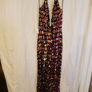 SEQUIN JUMPSUIT SIZE XLGE
